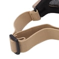 thumbnail image 3 of Brown Iron Mesh Safety Goggles - Windproof, Sandproof, Breathable Design with Comfortable Rubber Fit and Convenient Storage Bag for Outdoor Training and Hunting, 3 of 6