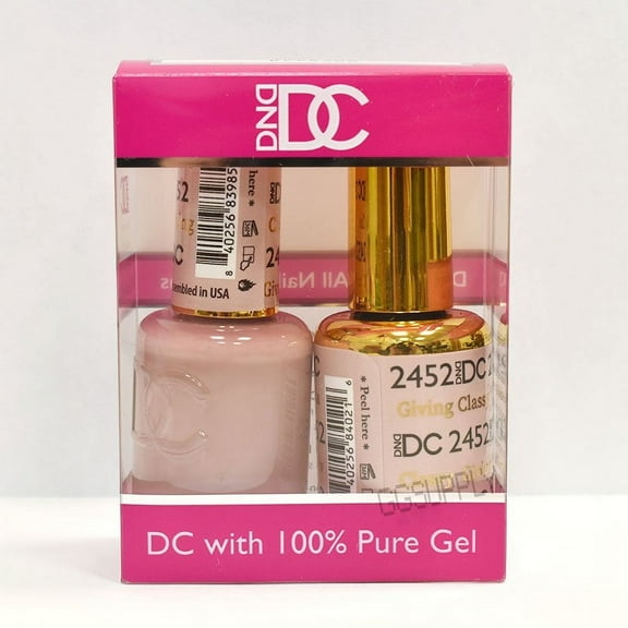 DND DC Duo Soak off Gel & Matching Nail Polish 2452 Giving Classy