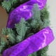 Northlight Scintillant Arbre Violet Filaire Ruban d'Artisanat de Noël 2.5 "x 10 Yards – image 3 sur 3
