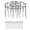 48pces, variant on Lynono Co.,Ltd Multipurpose Stainlesses Steel Grills Rack Metal Kabob Skewers For Air Fryers Cooking