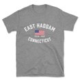 thumbnail image 1 of East Haddam Connecticut Patriot Men's Cotton T-Shirt, 1 of 1