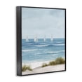 thumbnail image 2 of Stupell Industries Coastal Boats Sailing Away Black Framed Giclee Art, 11 x 14, by Lorenzo Collective, 2 of 8