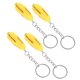 thumbnail image 1 of ADDHAT 4Ud Llaveros De Artificial Amarillo Con Para Decorar Bolsos Y Maletas, 1 of 8