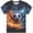 R48 Navy, variant on Infant Girls T-Shirts Size 1-2 Years Short Sleeve Crew Neck Football Print Tees Summer School Casual Soft Girls Tees Purple