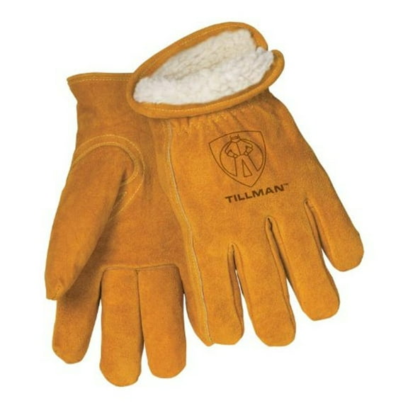 Tillman 1450 Split Cowhide Winter Work Gloves, Pile Lined, Medium