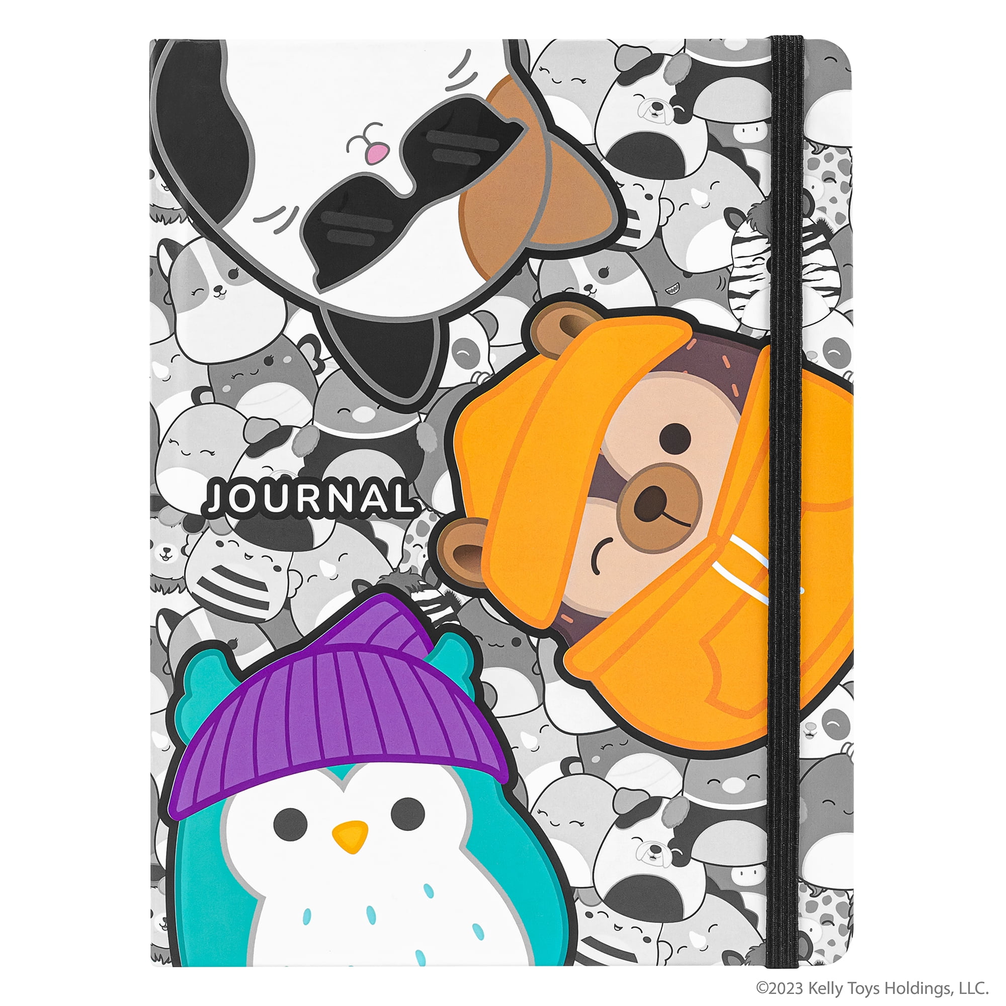 Squishmallows Multiple Characters Bound Journal, 80 Sheets, Multi Color