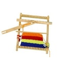 thumbnail image 5 of Sharprepublic Weaving Loom Kit Creative Activity Wooden Educational Toy for Kids Beginners, 5 of 8