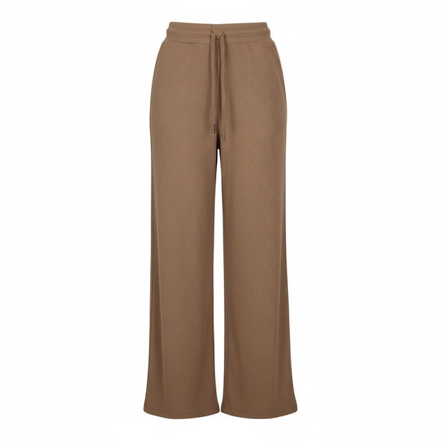 Pantalón George para Dama, Pierna Ancha Topo Talla M