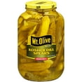thumbnail image 2 of Mt. Olive Kosher Dill Spears Fresh Pack Pickles - 128 fl oz jar, 2 of 5