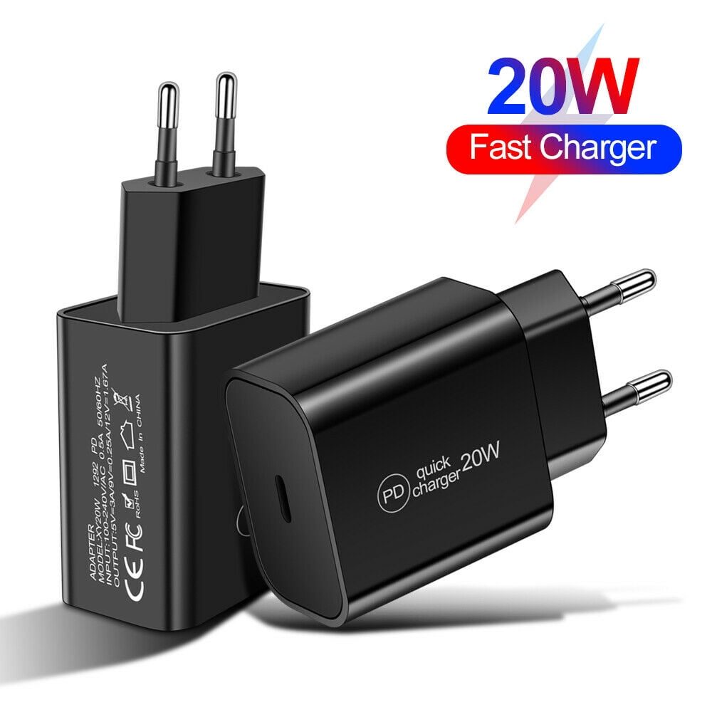 w Pd Fast Charger Type C Wall Power Adapter For Iphone 12 Pro Max Ipad Pro Air Walmart Com Walmart Com