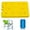 Yellow, variant on Reusable Ice Pack, 200ml Ice Brick Cooling Board, Portable Ice Box for Coolers, Includes 1 Ice Pack