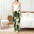 thumbnail image 5 of Pajama Pants Women, skull Cactus blooming Sweatpants Soft Sleep Lounge Pants, Casual PJ Bottoms Pants with Pockets, 5 of 5