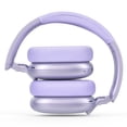 thumbnail image 3 of Auriculares inalámbricos RORSOU C6 con cancelación activa de ruido, 60 h, plegables, morado, 3 of 8