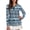 Geometric Bear Pattern, variant on Jiueut Zip Up Tennis Shirts for Woman Soft Golf Polo Koi Lotus Print Fall Polo Shirt with V Neck Comfortable Performance Golf Wear Long Sleeves, Size Small