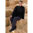 thumbnail image 1 of Uncommon Threads 4003-5503 Yarn Dyed Baggy Chef Pant in Black and Grey Houndstooth - Medium, 1 of 6