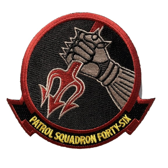 VP-46 Grey Knights Squadron Patch – Sew On, 4"