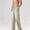 (Casual 234)Khaki, variant on Mens Pants Casual Trousers Summer Solid Color Fashion Drying Ice Silk Cropped Loose Straight Leg Full Length Pants Plus Size