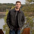 thumbnail image 4 of Legendary Whitetails Men's Journeyman Shirt Jacket, Dark Army, Medium, 4 of 5