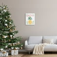 thumbnail image 2 of Merry & Bright Ornamental Pineapple Watercolor Detail Inspirational Painting Gallery-Wrapped Canvas Print Wall Art, 2 of 5