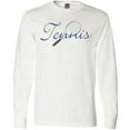 thumbnail image 3 of Inktastic Tennis Sports Racquet Long Sleeve T-Shirt, 3 of 5