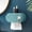 Green, variant on FNYOXU Tissue Box Cover,Wall-mounted Home Living Room Punch-free Tissue Box Kitchen Toilet Storage Box Wall-mounted Paper Box