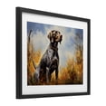 thumbnail image 3 of Stupell Industries Brown Bird Hunting Dog Black Framed Print Under Glass, design by Creative Studio, 13 x 16, 3 of 10