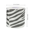 thumbnail image 2 of NICEXMAS 2-Pack Zebra Pattern Toilet Paper, Soft Multi-Layer 3D Textured Bathroom Tissue for Home and Personal Care, 2 of 8
