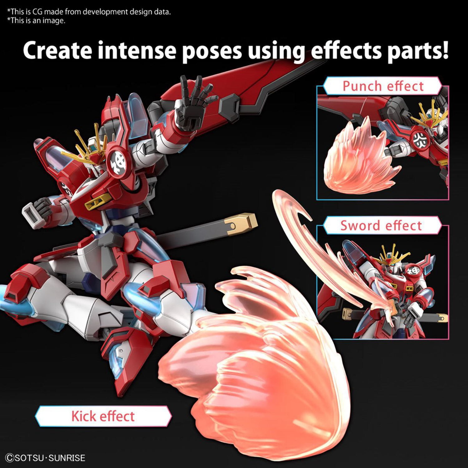 Bandai Gundam Build Metaverse Collectible Action Figure, Multicolor
