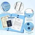 thumbnail image 4 of The Life Book Document Organizer-Binder for Important Documents,Family Document Organizer & Emergency Binder for Vital Records,Certificate,Secure Important Folder with Labels Will,Home Office - Khaki, 4 of 8