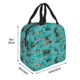 thumbnail image 2 of Pofeuu Hawaii Palms Print Lunch Bag Lunch Box Large Capacity Insulated Lunch Bag for Adult, Leakproof Reusable Lunch Tote Bags for Work, 2 of 5