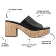 thumbnail image 2 of Journee Collection Womens Astter Tru Comfort Foam Slip On Platform Open Toe Sandals, 2 of 3