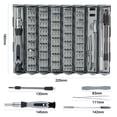 thumbnail image 2 of Labymos 126PCS Screwdriver Set with 120pcs CRV Strong Magnetic Bits Multifunctional Screwdrivers Repairing Kit for, 2 of 7