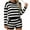 Black, variant on Two Piece Sweatsuit Set Womens Striped Sweater Set Oversized Loungewear Sets Matching Pajamas Long Sleeve Sweater Tops and Shorts Running Sweatsuit Set S-11 Sky Blue S