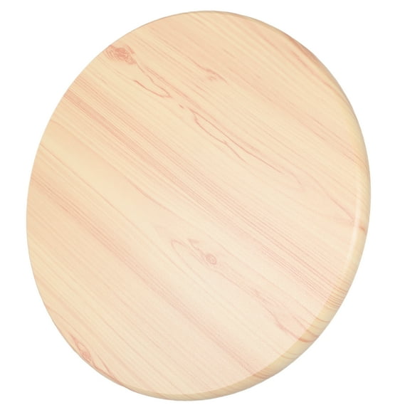 Zehuanyu Round Stool Wood Board Replacement Smooth Wooden Stool Surface Wood Stool Top Part