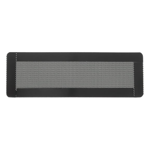 Uxcell PC Dust Filter, 150x50mm Magnetic Frame Computer Case Cooler Dustproof Mesh Cover Fan Grills Black