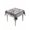 Gray, variant on Texas Star Retro Table Cloth, Waterproof Tablecloth for Rectangle Tables, Brown Wooden Berry Vintage Farm Reusable Washable Fabric Table Cover for Restaurant Kitchen Dining Tables 60"x120"