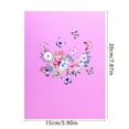 thumbnail image 3 of 3D Birthday Card for Men Women Mom Dad Husband Wife Grandpa Son Daughter Dancing Butterfly Flower Cards, 3 of 9