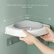 thumbnail image 3 of Wall Mounted Triangular Corner Shelf, Bathroom Organizer, Shampoo Cosmetic Storage Shelf, 3 of 5