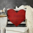 thumbnail image 2 of Pillow Cover ,Striped Red Decorations Decorative Pillow Case for Sofa Couch Decor, 2 of 5