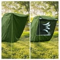 thumbnail image 2 of Yescom Universal Tailgate Tent with Pole for SUV/Van/MPV/CUV Camping Travel Hatchback Awning Shade Mesh Net Waterproof Green, 2 of 8
