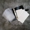 thumbnail image 2 of Funda de fieltro Binder Zelten A6/A5 con 6 orificios, 80 hojas y bolsillo, 2 of 9