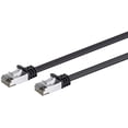 thumbnail image 2 of Monoprice Cat8 26AWG S/FTP Câble Réseau Ethernet - 2 Pieds - Noir, 2GHz, 40Gbps, Hauteur Libre 3dB, Cuivre Pur Nu, PVC -, 2 of 4