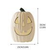 thumbnail image 2 of Zatoumnr Halloween Pumpkin Lantern Halloween Scene Decoration Funny Pumpkin Lantern Hollow Out Big Pumpkin Fall Holiday Party Supplies Decor, 2 of 9