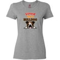 thumbnail image 3 of Inktastic English Bulldog Dog Women's T-Shirt, 3 of 5