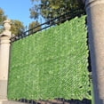 thumbnail image 4 of 2 pantallas de privacidad de hojas de 19,69 x 118,11 pulgadas para patio, hogar, interior. shamjiam Pantalla de valla de privacidad de hoja, 4 of 8