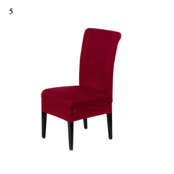 Funda para silla de comedor con respaldo alto, funda para silla elástica antideslizante, estilo 5 Abanopi estilo 5