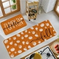 thumbnail image 4 of Hometravel Thanksgiving Pumpkin Theme Rug, Holiday Decoration Kitchen Mat, Seasonal Floor Cover for Bedroom Entrance and Home Decor, 4 of 6