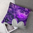 thumbnail image 7 of BANET Throw Pillow Covers Set of 2, Floral Pillow Covers, Romantic Flower Cushion Covers for Couple Lovers, Black Grey Blossom Garden Decor Decorative Pillow Covers 20x20in, 7 of 7