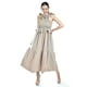 thumbnail image 5 of Vestido largo con olanes Roman Fashion/ Juvenil, 4360 (Cafe) cafe M, 5 of 6
