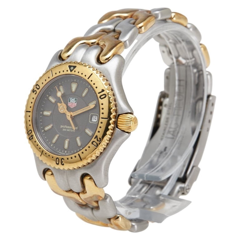 Women’s TAG Heuer wg1320-0 TAG Heuer Professional WG 1320-0 Stainless steel and Gold  main image 3